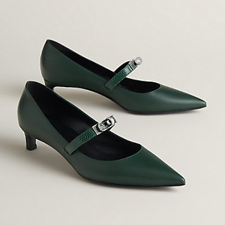 パンプス 《キアラ》 40 - グリーン | Hermès - エルメス-公式サイト